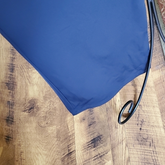 T by Talbots Navy Blue Out and About Wide Leg Sz. L Pants - Picture 11 of 16